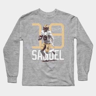 Deebo Samuel San Francisco Bold Number Long Sleeve T-Shirt